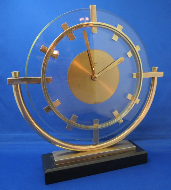 1930’s French Art Deco Eight Day Clock
